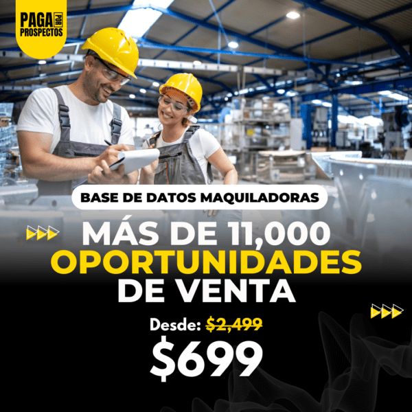 Base de datos industrial nacional