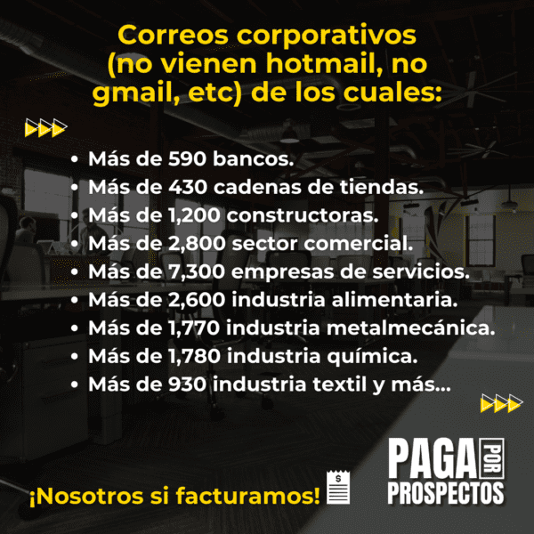 Base de datos empresarial nacional